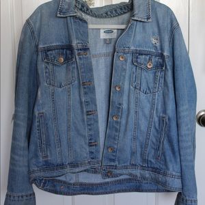 Ripped Denim Jacket